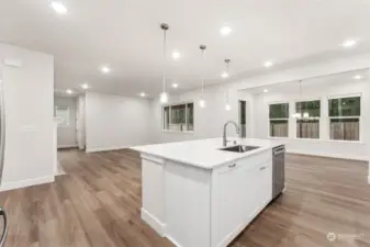 Photo is of a similar home