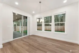 Photo is of a similar home