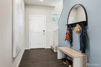 Entry. Photos are of model home of the same plan and may reflect different colors and options.