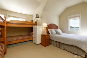 Bunks and Queen Bed