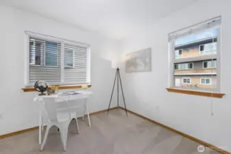 2nd bedroom is light and bright as well!