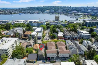 Desirable Queen Anne location described as a "Walker's Paradise" from Walk Score.