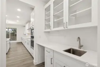 Butler's and walk-in pantry area