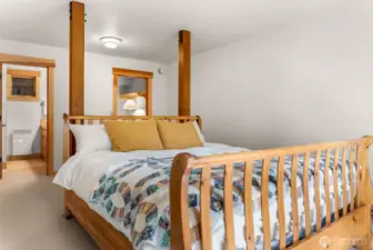 Primary Bedroom, ensuite bath walkin closet with private terrace.