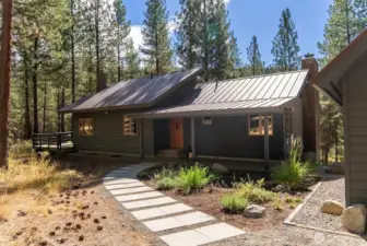 Great location on 5 Acres for secure living in this mountain lifestyle.