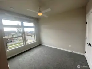 Bedroom #1 with closet to right