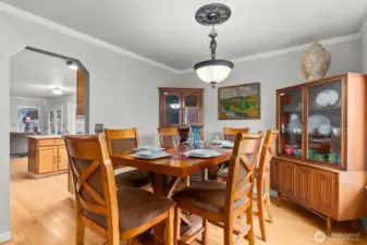 Formal dining room