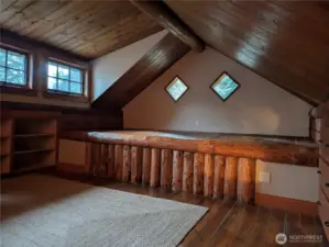 One half of the loft.