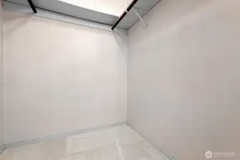 Primary walk-in closet
