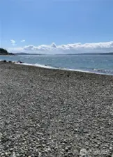 Deeded beach access!  Enjoy long walks on the amazing beach just down the road!