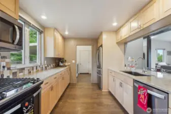Lovely spacious kitchen.