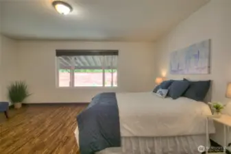 More than enough room for a king size bed