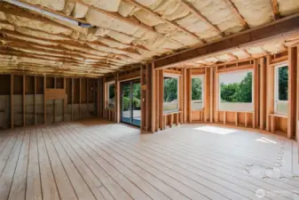 Imagine a space that serves as both a dining area and a serene retreat. Picture a cozy corner with comfortable seating. Whether savoring coffee or enjoying lunch, this versatile spot can offer functionality and tranquility, perfect for unwinding and connecting with nature.