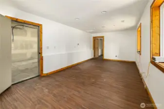 another finished room off the garage
