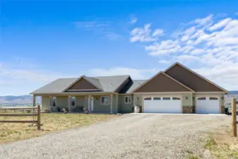 Lovely home with covered front entry and spacious 3 car garage!