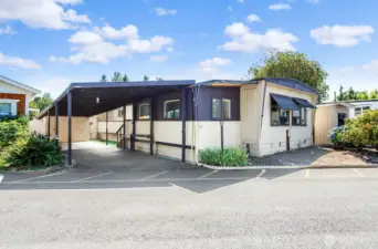 Notice the additional sunroom living space.