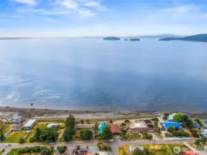 Rare Samish Island opportunity! Historic waterfront property featuring an original cannery building and charming 3-bed, 2-bath home. Includes 110 acres of deeded tidelands, perfect for aquaculture, boating, or enjoying private shoreline access. Scenic southerly views, the only boat launch on the south side of the island, and rich history make this a one-of-a-kind legacy property.