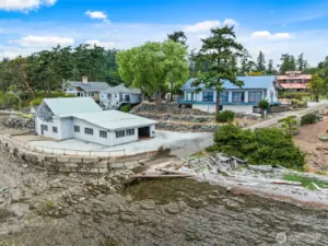 Historic cannery and charming home situated o an 18,731 sq ft lot - offering a unique blend of character, space, and waterfront living on Samish Island.