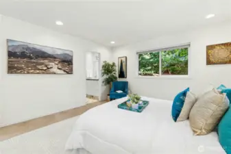 primary bedroom