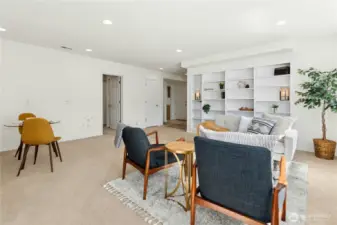 lower level living / bonus room