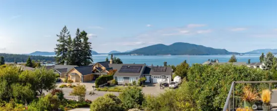 Stunning view from the deck!