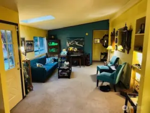 Family room w/view from dining room