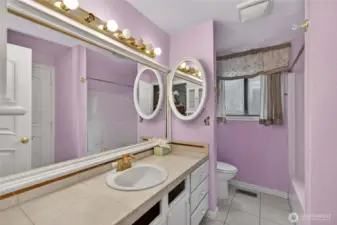 Guest bathroom - main floor.