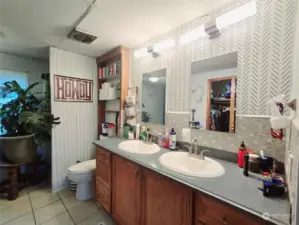 Bathroom of of the Primary with shower and soaking tub