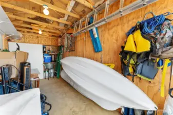Store your kayaks & crab pots here!