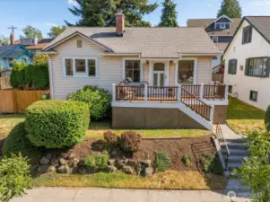In the best pocket neighborhood, this well-maintained Bungalow is move-in ready.