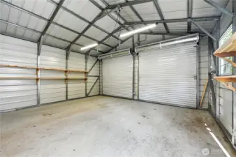 Inside of detached garage / shop