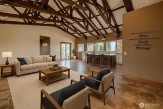 Virtual Staging Living room view