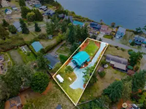 Saratoga Beach community offers oversized lots for a little elbow room.