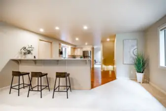 Kitchen, from family room