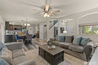 Large living room