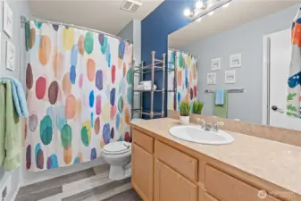Hall bath