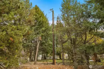 Power & fiber optic is already on the property.