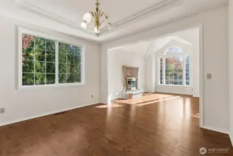 Formal Living and Formal Dining Room