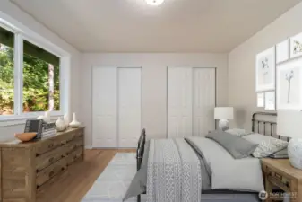 Primary Bedroom - Virtually Staged