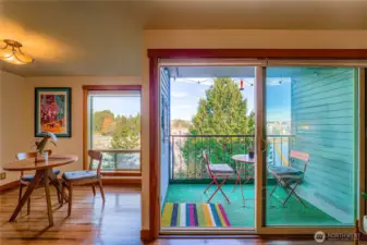 Patio with Locks Views