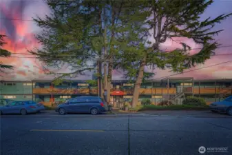 Beautiful mid century buillding