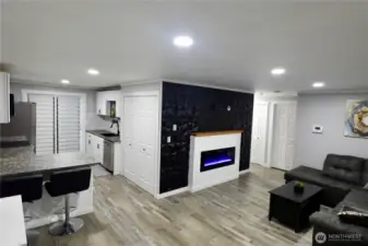 Living Room & Kitchen