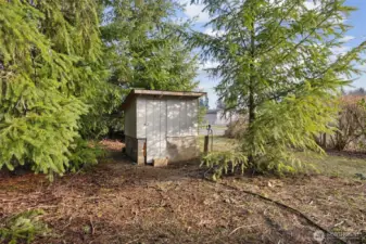 Pump house located on property.