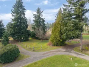 Parklike setting; mature trees, easy access.