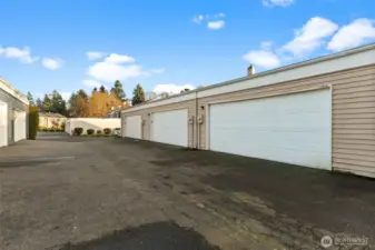 attached two car garage