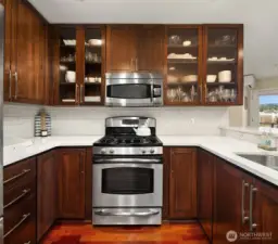 Spacious with an abundance of storage.