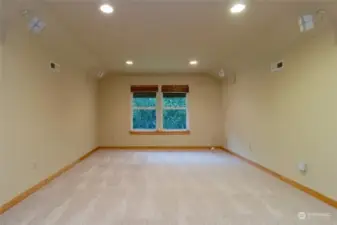 Bonus room for Movies, Games or Workout equipment