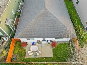 Overview of backyard