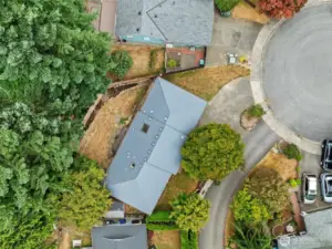 Top down aerial.