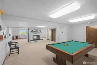 Pool table stays!